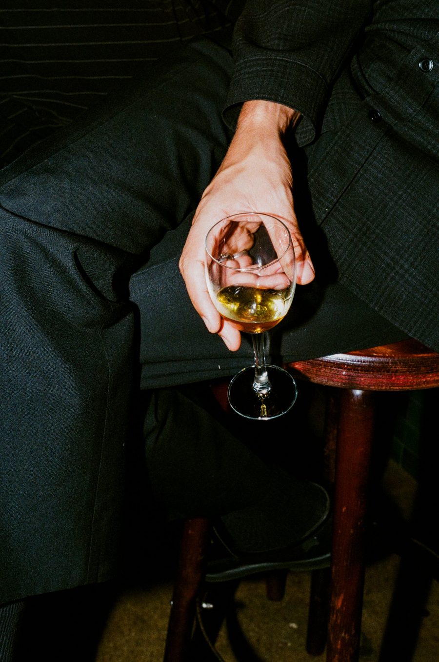 Ripe, White and Orange Edition: a glass of orange wine